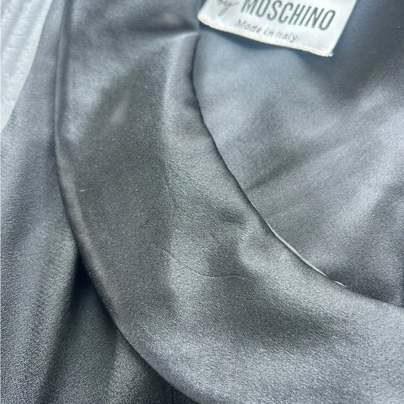 Moschino Cheap and Chic Black Double-Breasted Mini Dress - Picture 3 of 10